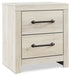 Cambeck Two Drawer Night Stand JR Furniture Store