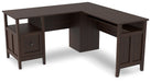 Camiburg 2-Piece Home Office Desk JR Furniture Store