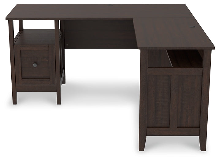 Camiburg 2-Piece Home Office Desk JR Furniture Store