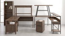 Camiburg L-Desk with Storage JR Furniture Store