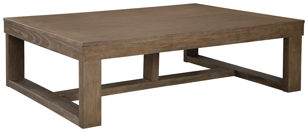 Cariton Coffee Table with 2 End Tables JR Furniture Store