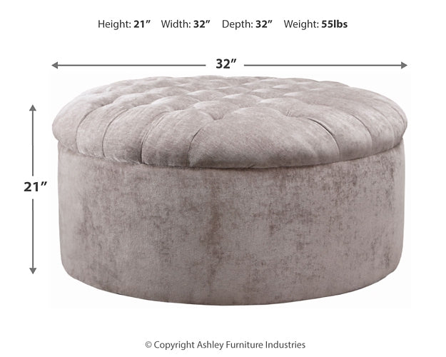 Carnaby Oversized Accent Ottoman JR Furniture Store
