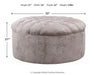 Carnaby Oversized Accent Ottoman JR Furniture Store