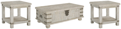 Carynhurst Coffee Table with 2 End Tables JR Furniture Store