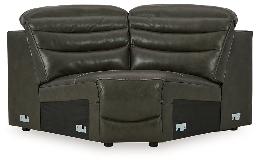 Center Line 5-Piece Sectional with Recliner JR Furniture Store
