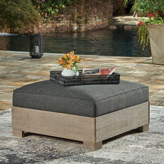 Citrine Park Ottoman with Cushion JR Furniture Store
