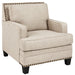 Claredon Chair and Ottoman JR Furniture Store