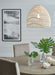 Coenbell Rattan Pendant Light (1/CN) JR Furniture Store