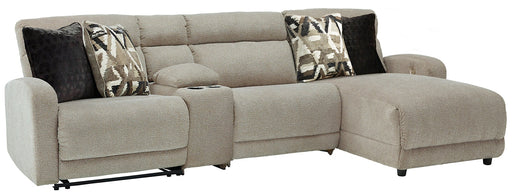 Colleyville 4-Piece Power Reclining Sectional with Chaise JR Furniture Store