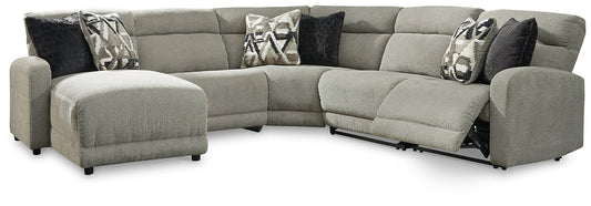 Colleyville 5-Piece Power Reclining Sectional with Chaise JR Furniture Store