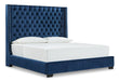 Coralayne King Upholstered Bed with Dresser JR Furniture Store