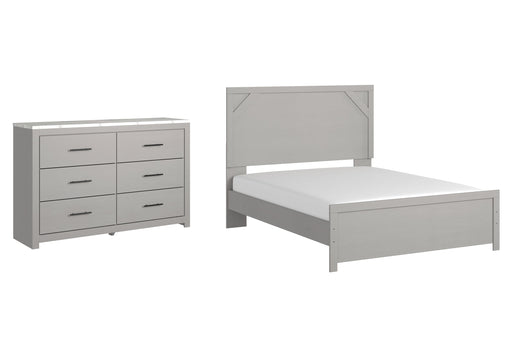Cottonburg Queen Panel Bed with Dresser JR Furniture Store