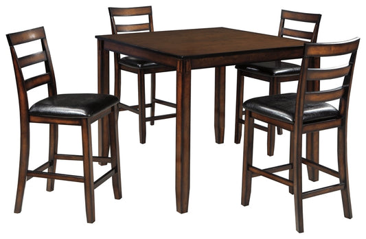 Coviar DRM Counter Table Set (5/CN) JR Furniture Store
