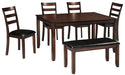 Coviar Dining Room Table Set (6/CN) JR Furniture Store