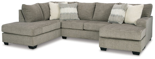 Creswell 2-Piece Sectional with Chaise JR Furniture Store
