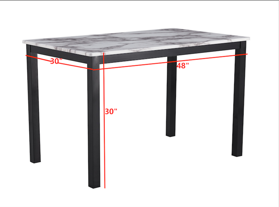 Crown Mark Aiden 5 pc Dinette JR Furniture Store