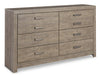 Culverbach Queen Panel Bed with Dresser JR Furniture Store