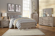 Culverbach Queen Panel Bed with Mirrored Dresser, Chest and 2 Nightstands JR Furniture Store