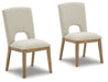 Dakmore Dining UPH Side Chair (2/CN) JR Furniture Store