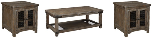 Danell Ridge Coffee Table with 2 End Tables JR Furniture Store
