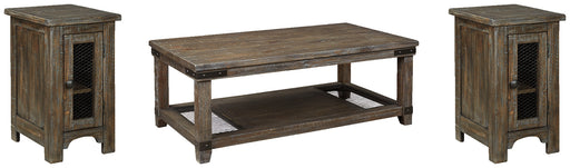 Danell Ridge Coffee Table with 2 End Tables JR Furniture Store