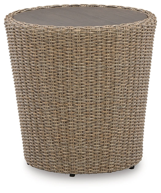 Danson Outdoor Coffee Table with End Table JR Furniture Store
