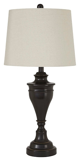 Darlita Metal Table Lamp (2/CN) JR Furniture Store