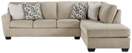 Decelle 2-Piece Sectional with Chaise JR Furniture Store