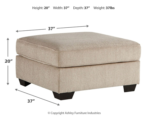 Decelle 2-Piece Sectional with Ottoman JR Furniture Store