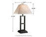 Deidra Metal Table Lamp (2/CN) JR Furniture Store