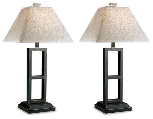Deidra Metal Table Lamp (2/CN) JR Furniture Store
