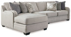 Dellara 3-Piece Sectional with Chaise JR Furniture Store