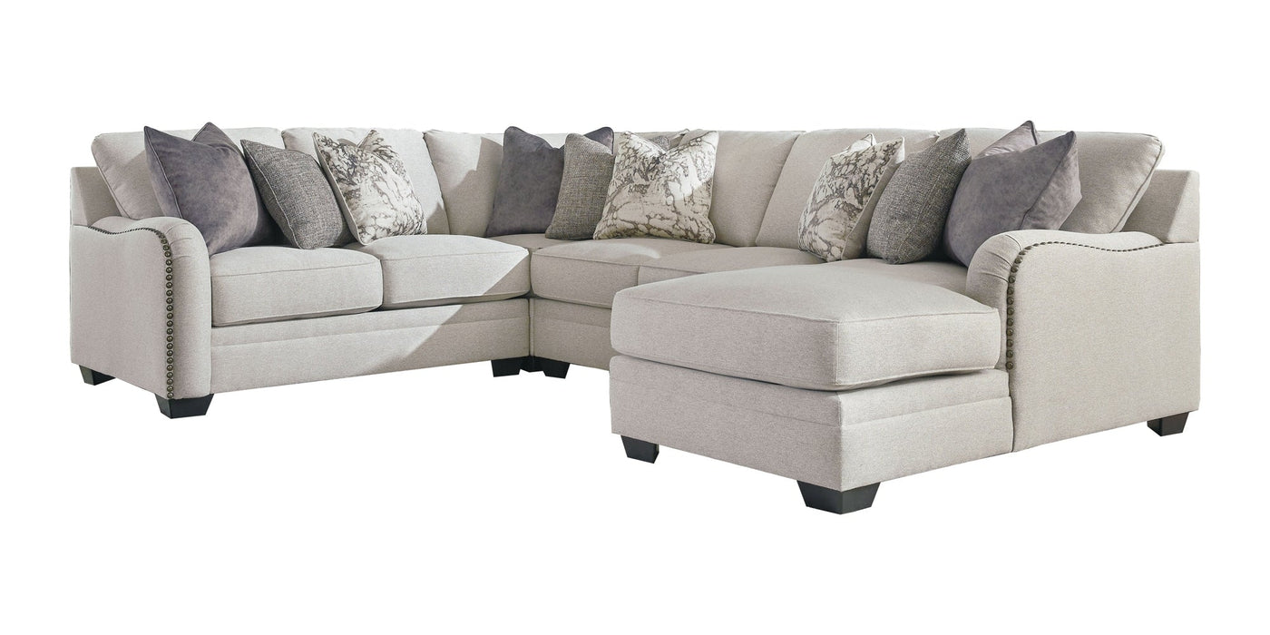 Dellara 4-Piece Sectional with Chaise JR Furniture Store