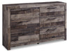 Derekson King Panel Bed with Dresser JR Furniture Store