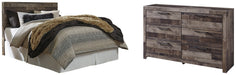 Derekson Queen/Full Panel Headboard with Dresser JR Furniture Store