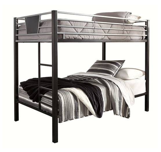 Dinsmore Twin/Twin Bunk Bed w/Ladder JR Furniture Store
