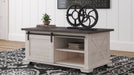 Dorrinson Coffee Table with 2 End Tables JR Furniture Store