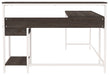Dorrinson L-Desk with Storage JR Furniture Store