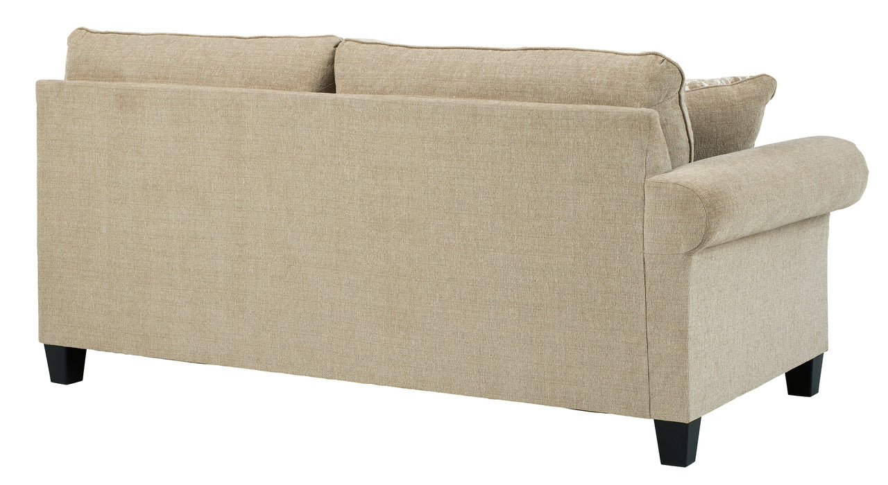 Dovemont 2-Piece Sectional with Ottoman JR Furniture Store