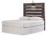 Drystan Full Panel Headboard with Mirrored Dresser, Chest and 2 Nightstands JR Furniture Store