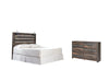 Drystan King Panel Headboard with Dresser JR Furniture Store