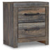Drystan Queen/Full Bookcase Headboard with Mirrored Dresser, Chest and Nightstand JR Furniture Store