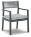 Eden Town Arm Chair With Cushion (2/CN) JR Furniture Store