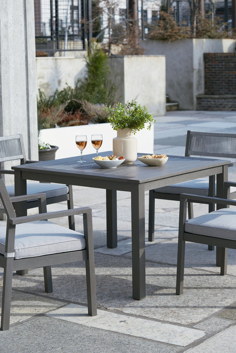 Eden Town Outdoor Dining Table and 4 Chairs JR Furniture Store