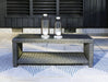 Elite Park Outdoor Coffee Table with 2 End Tables JR Furniture Store