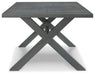 Elite Park RECT Dining Table w/UMB OPT JR Furniture Store