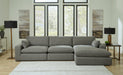Elyza 3-Piece Sectional with Chaise JR Furniture Store