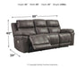 Erlangen PWR REC Sofa with ADJ Headrest JR Furniture Store
