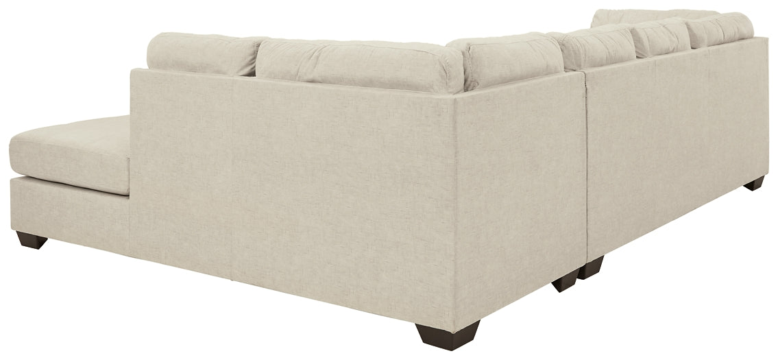 Falkirk 2-Piece Sectional with Ottoman JR Furniture Store
