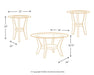 Fantell Occasional Table Set (3/CN) JR Furniture Store